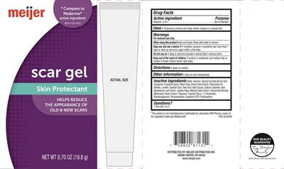 Meijer Scar Gel 0.70oz.jpg Carton - Meijer Scar Gel 0.70oz